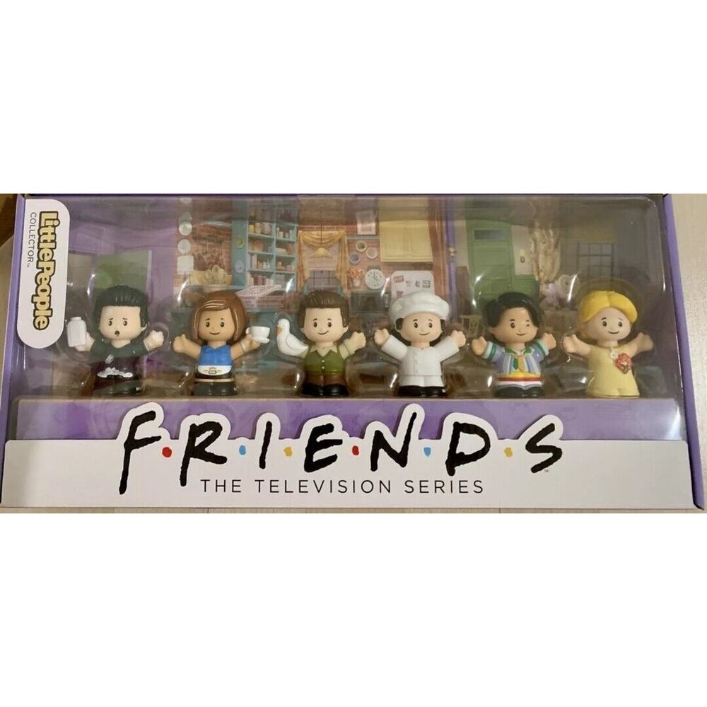 Friends TV Show Little People Special Edition Mattel Rachel & Friends Set